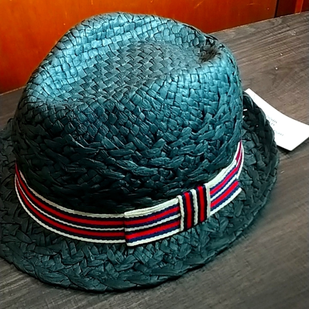 Ladies Black Straw Hat